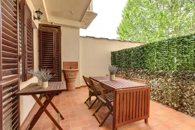 Balcone o terrazza di Alfani Deluxe Apartment by Mamo Florence