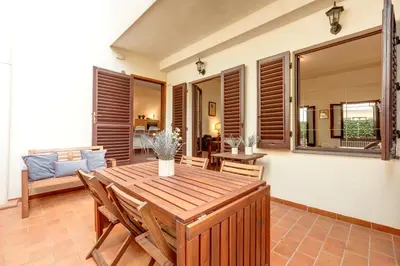 Area soggiorno di Alfani Deluxe Apartment by Mamo Florence