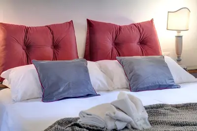Letto o letti in una camera di Alfani Deluxe Apartment by Mamo Florence