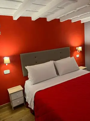 Letto o letti in una camera di LOFT IN FLORENCE