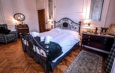 Letto o letti in una camera di Acacia Firenze - Azalea
