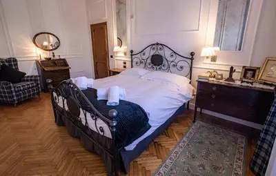 Letto o letti in una camera di Acacia Firenze - Azalea