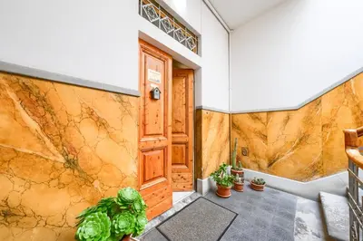 Area soggiorno di Da Leonardo Apartment