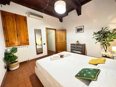 Letto o letti in una camera di Luxurious View on Santa Croce