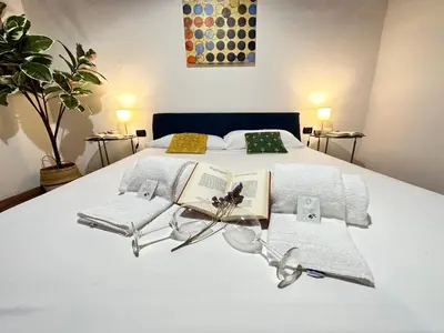 Letto o letti in una camera di Luxurious View on Santa Croce