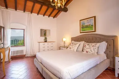 Letto o letti in una camera di Florence Country Residence