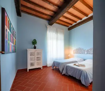 Letto o letti in una camera di Florence Country Residence