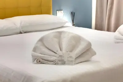 Letto o letti in una camera di Dei Neri Terrace by Mamo Florence