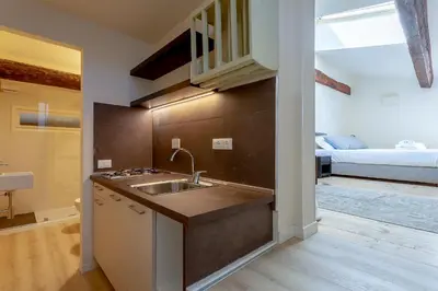 Letto o letti in una camera di Ramaglianti Apartments Suite Tre