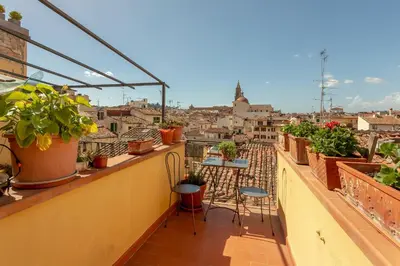 Balcone o terrazza di Ramaglianti Apartments Suite Tre