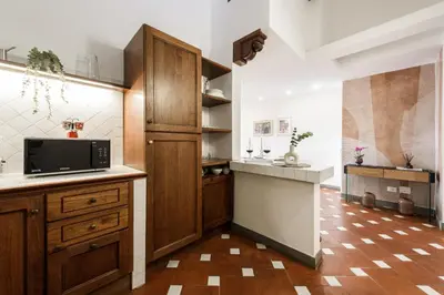 Cucina o angolo cottura di Apartments Florence- Faenza Terrace