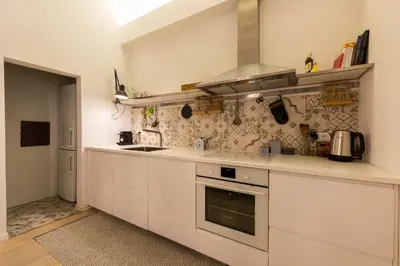Cucina o angolo cottura di Apartments Florence- Chandelier apartment