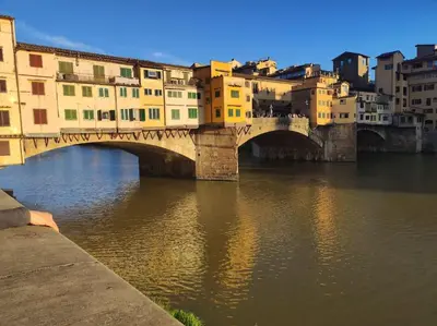 Vista sul fiume nelle vicinanze dell'appartamento