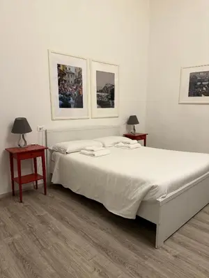 Letto o letti in una camera di Bronze Horse affittacamere