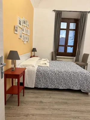 Letto o letti in una camera di Bronze Horse affittacamere