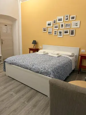 Letto o letti in una camera di Bronze Horse affittacamere