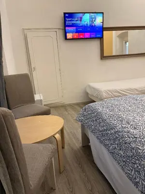 Letto o letti in una camera di Bronze Horse affittacamere