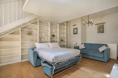 Area soggiorno di Florentine Gem Apartment