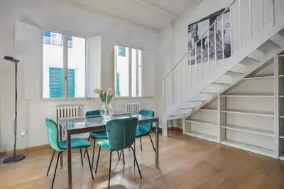 Area soggiorno di Florentine Gem Apartment
