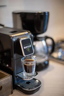 Set per la preparazione di tè e caffè presso Luxury Home Il Giglio