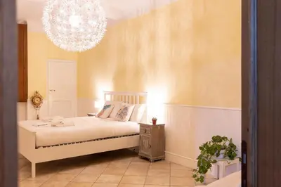 Letto o letti in una camera di San Niccolò Elegant Apartment