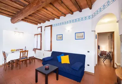 Area soggiorno di Laura Holiday House