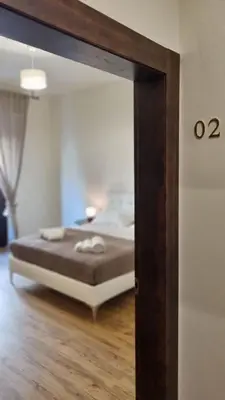 Letto o letti in una camera di MusArt
