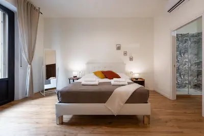 Letto o letti in una camera di MusArt