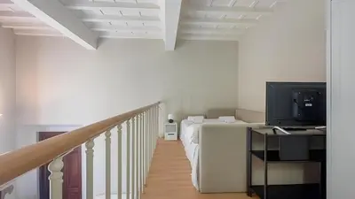 TV o dispositivi per l'intrattenimento presso Il David Boutique Apartment