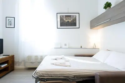 Letto o letti in una camera di Alloggio Casa Tua