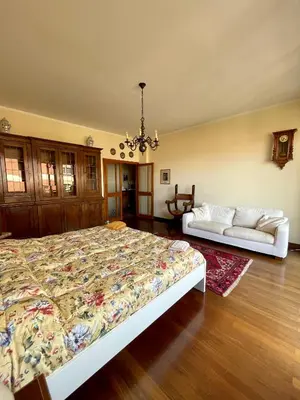 Letto o letti in una camera di Casa Mora