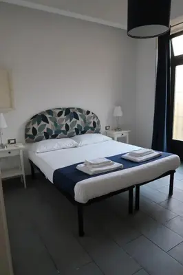 Letto o letti in una camera di Blue Apartment