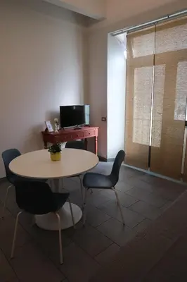 TV o dispositivi per l'intrattenimento presso Blue Apartment