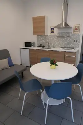 Cucina o angolo cottura di Blue Apartment