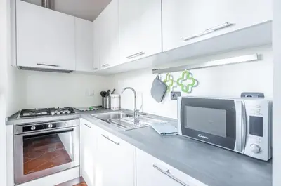 Cucina o angolo cottura di GuestHost - Settignano Quiet Apartment with Private Parking