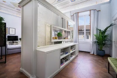 Cucina o angolo cottura di Duchessa Sofia - La Dimora degli Affreschi Florence