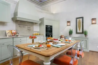 Cucina o angolo cottura di Barone Achille -La Dimora degli Affreschi Florence