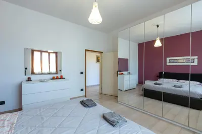 Letto o letti in una camera di Accogliente casa a Pontassieve