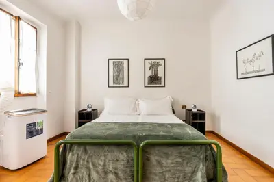 Letto o letti in una camera di Vecchia Volta New