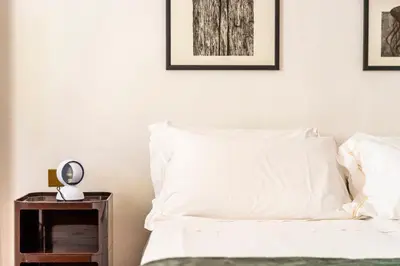 Letto o letti in una camera di Vecchia Volta New