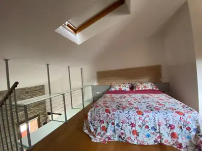 Letto o letti in una camera di Apartment Orcagna apartment by Interhome