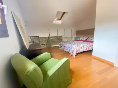 Letto o letti in una camera di Apartment Orcagna apartment by Interhome