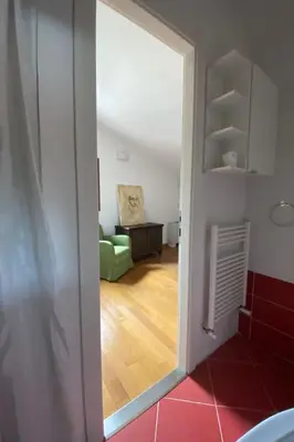 Area soggiorno di Apartment Orcagna apartment by Interhome