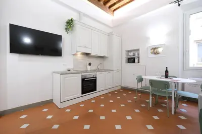 Cucina o angolo cottura di Wine Apartments Florence Ribolla