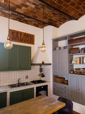 Cucina o angolo cottura di La Casa nella Torre - Apartment