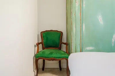Letto o letti in una camera di Happy Florence Ghibellina