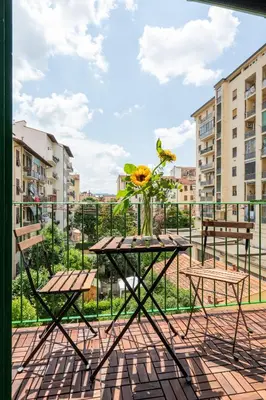 Balcone o terrazza di Apartment Novolino With Balcony