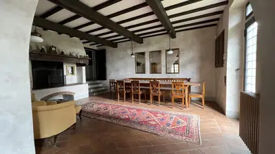 Area soggiorno di Casale Carla
