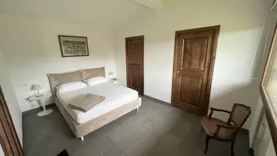 Letto o letti in una camera di Casale Carla