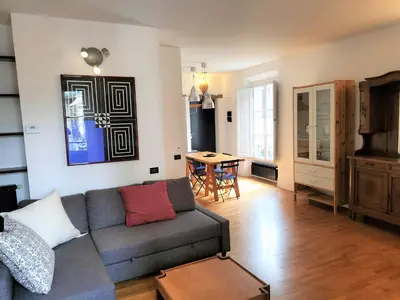 Area soggiorno di Donizetti Elegant Apartment